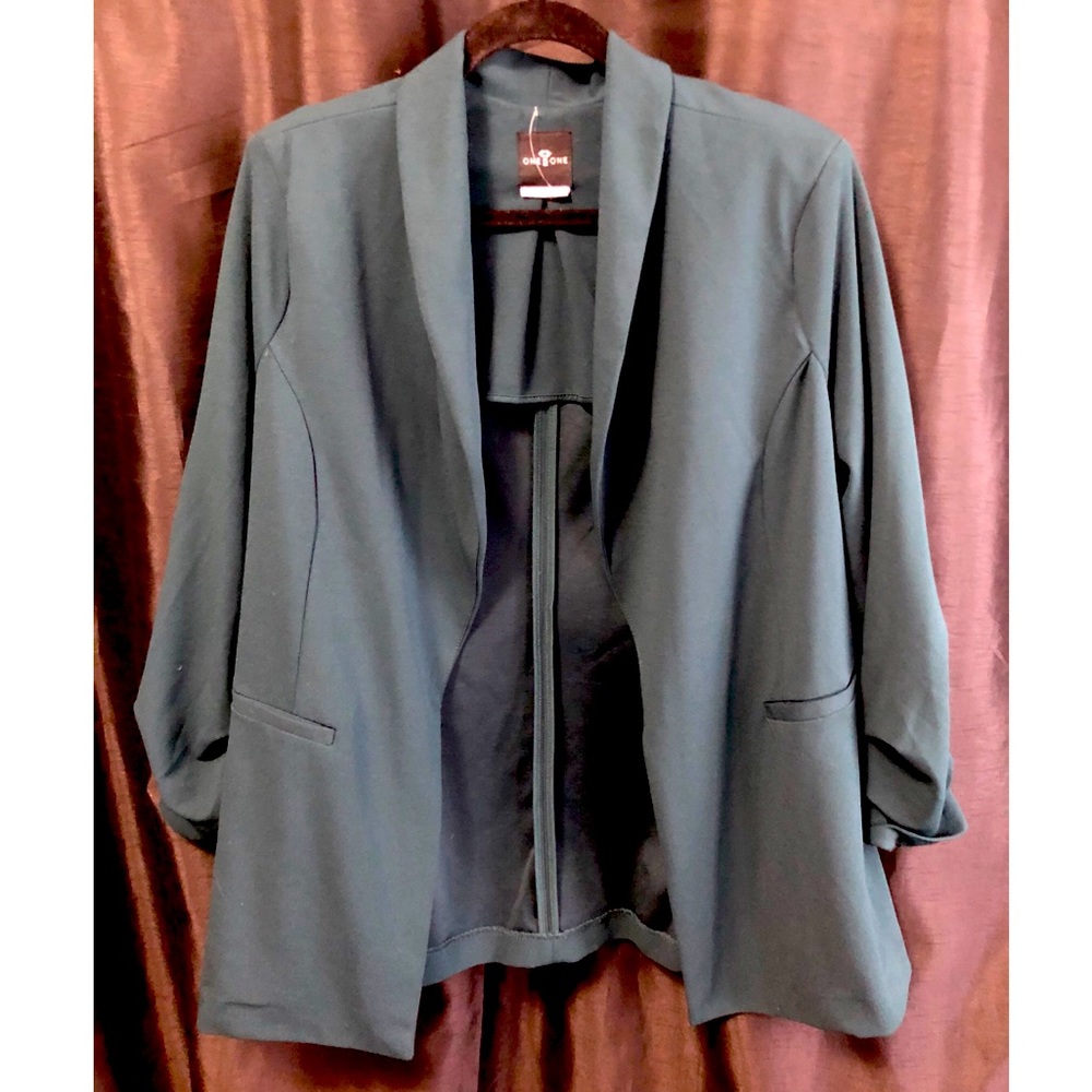Blue/green Blazer jacket